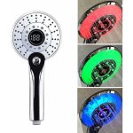 Douche led, douche led avec contrôle de la température à 3 couleurs douchette, affichage digital de la ... Douche led, douche led avec contrôle de la température à 3 couleurs douchette, affichage digital de la ...