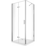 Giorgy - douche pliante avec ouverture vers l'interieur et un paroi fixe h. 190 - 62, 5 - 65 fixe ? 97, ...