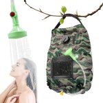 Douche solaire de camping , 20 l , avec indicateur de temp�rature , douches de randonn�e , portable , ...