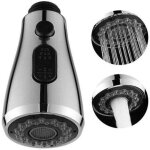 Douchette evier pull - out douches robinet mitigeur cuisine pro tte de douche 2 types de jet chrom ...