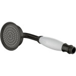 Paini france robinetterie - douchette r�tro lady's - manche blanc epoxy noir mat