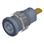 Douille banane de scurit  de la broche: 4 mm sks hirschmann seb 2610 f4, 8 972355106 gris 1 pc(s) ...