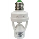 Douille avec dtecteur de mouvement pir ampoules avec culot e27 pour une utilisation en intrieur avec ...