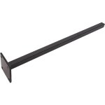 Douille pour poteaux sarthe - alu, ancrage � visser ancrage au sol, fixation au b�ton fer rond galvanis� ...