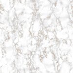 Toile cirée au mètre - largeur 140 cm - effet marbre - blanc Toile cirée au mètre - largeur 140 cm - effet marbre - blanc