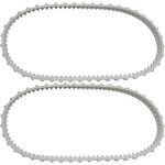 Dpzo - lot de 2 courroies rcx23002 aquavac tiger shark pour nettoyeur de piscine hayward aquavac tiger ...