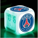 Dpzo - club de sport football led rveil rveil horloge numrique lumineuse 7 couleurs montre mini enfants ...