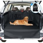 Dpzo protection coffre voiture chien, impermable et antidrapant housse voiture chien avec protection ...