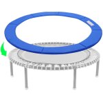 Dpzo trampoline bord couvre trampoline ressort housse de protection lat�rale �305cm bleu - bleu