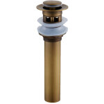 Drain d'�vier pop up universel antique r�tro �vier salle de bains anti blocage r�sistant � la corrosion ...