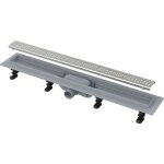 Drain systme de drainage - douchegoten - caniveau de douche simple 75 cm, avec bord pour grille perfore, ...