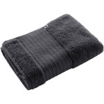 Drap de bain garance 100% coton bio 600 g / m 70x130 gris orage