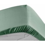Douceur d'int�rieur - drap housse 160x200 cm - percale 100% coton - bonnet 30 cm - tilleul