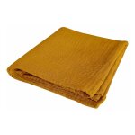 Drap housse bébé 'extensible' 70x140cm moutarde Drap housse bébé 'extensible' 70x140cm moutarde