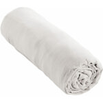 L'effet papillon - drap housse gaze de coton 180x200 cm gaia matelas épais blanc L'effet papillon - drap housse gaze de coton 180x200 cm gaia matelas épais blanc