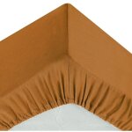 Atmosphera - drap housse 'int�rieur' 90x190cm jaune cumin