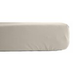 Vent du sud - drap housse percale pur coton peigné longues fibres 80 fils / cm² avec bonnet de 35 cm ... Vent du sud - drap housse percale pur coton peigné longues fibres 80 fils / cm² avec bonnet de 35 cm ...
