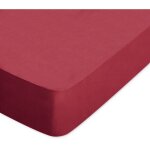Linnea - drap housse uni coton alto bonnet de 30 cm 130x190 cm