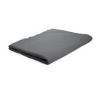 Drap plat privacy 180x290 coton 57 fils today gris canon de fusil