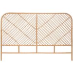 T�te de lit en rotin 168 cm - naturel - kayan
