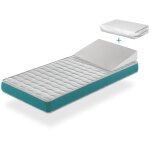 Dreamdi - pack matelas ekozen 60x120 epaisseur 11 cm + plan incline 15 + protege matelas 60x120cm