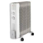 Radiateur bain d'huile 2500w 812500 ? thermostat m�canique ? dimensions 50, 5 x 23, 5 x 62, 5 cm ? s�curit� ...