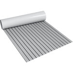Drillpro - eva bateau pont yacht tapis plancher feuille mousse auto - adh�sif 240x90x5mm gris jmax