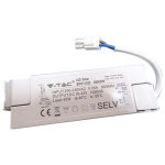 Driver led 40w - 30 - 42v dc - 1050ma - blanc - pour dalle 600x600mm