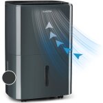 Klarstein - dryfy20 d�shumidificateur 420 w 20 l / j 230 m� / h 40 - 50 m� dryselect 45 db antharcite ...