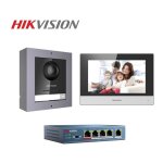 Hikvision ds - kis602 platine de rue vido ip interphone unifamilial app extensible hikconnect