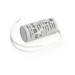 Condensateur permanent 3�f � fils - �25x49mm - fond plat - ducati