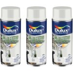 Dulux valentine - ecran + multi - supports exterieure satin - lot de 3 a�rosols en phase aqueuse - blanc ...