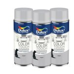 Dulux valentine - multi pack 3 - peinture aérosol color touch multi - supports - effet chromé argent ... Dulux valentine - multi pack 3 - peinture aérosol color touch multi - supports - effet chromé argent ...
