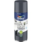 Dulux valentine - peinture a�rosol color touch - satin anthracite 400 ml