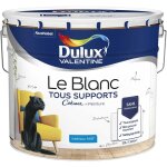 Dulux valentine - peinture le blanc tous supports cr�me de peinture mat blanc 10 l