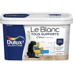 Dulux valentine - peinture le blanc tous supports cr�me de peinture mat blanc 2, 5 l