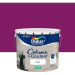Dulux valentine - peinture cr�me de couleur satin cr�me de cassis 10l