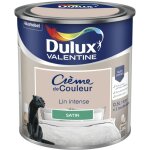Dulux valentine - peinture crème de couleur satin lin intense 0, 5 l Dulux valentine - peinture crème de couleur satin lin intense 0, 5 l