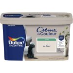 Dulux valentine - peinture crme de couleur satin lin clair 2, 5 l