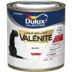 Dulux valentine - peinture laque valnite brillant blanc 0, 5 l