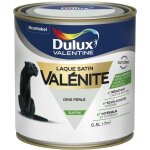 Dulux valentine - peinture laque val�nite satin gris perle 0, 5 l
