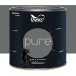 Dulux valentine - peinture murs & boiseries pure anthracite 2 l