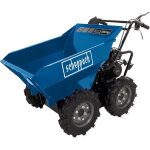 Scheppach - dumper - benne motoris�e thermique dp3000 - charge maximale de 300kg - 5, 6 cv - 4 roues ...