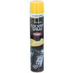 Dunlop spray cockpit 750ml citron - nettoyant auto parfum frais, fini brillant, entretien int�rieur & ...