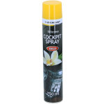 Dunlop spray cockpit 750ml vanille - nettoyant & protecteur int�rieur auto, parfum vanille longue dur�e, ...