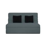 Dunlopillo - banquette bz 2 places - gris - reveur Dunlopillo - banquette bz 2 places - gris - reveur