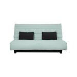 Dunlopillo - banquette clic clac 2 places - vert - reveur