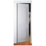 Duo - kit d'habillage de portes chapeau de gendarme pour portes de 63 cm