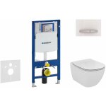 Duofix - bâti - support pour wc suspendu avec plaque de déclenchement sigma50, blanc alpin + ideal standard ... Duofix - bâti - support pour wc suspendu avec plaque de déclenchement sigma50, blanc alpin + ideal standard ...