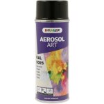 A�rosol de peinture en spray multicolore, finition brillante profonde noire, ral 9005, 400 ml